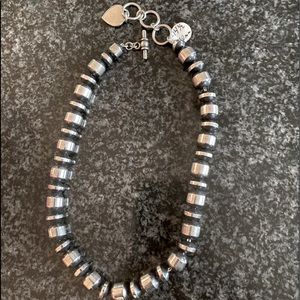 15” sterling silver necklace